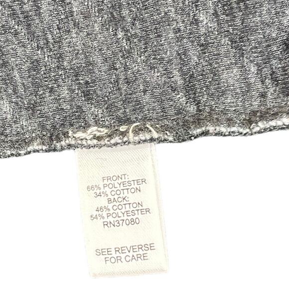 Cato Women's Size 26/28 Pull Over Quilted Sweater Gray with Bling Rhinestones - Picture 7 of 7